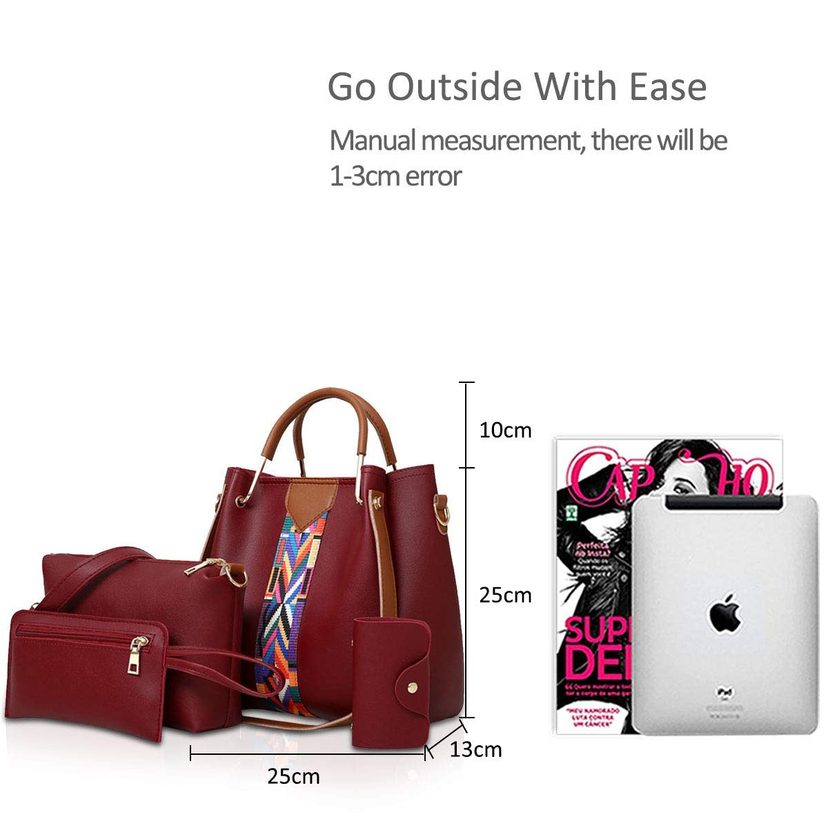 Handbags For Ladies Top-Handles Crossbody Bags Purse Wallet