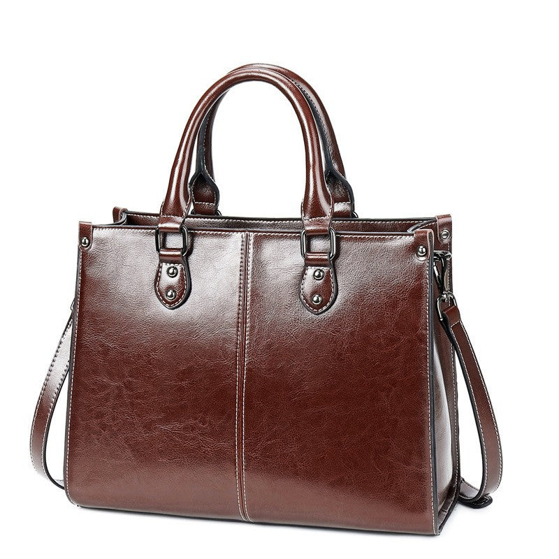 Women's Genuine Leather Crossbody Handbag