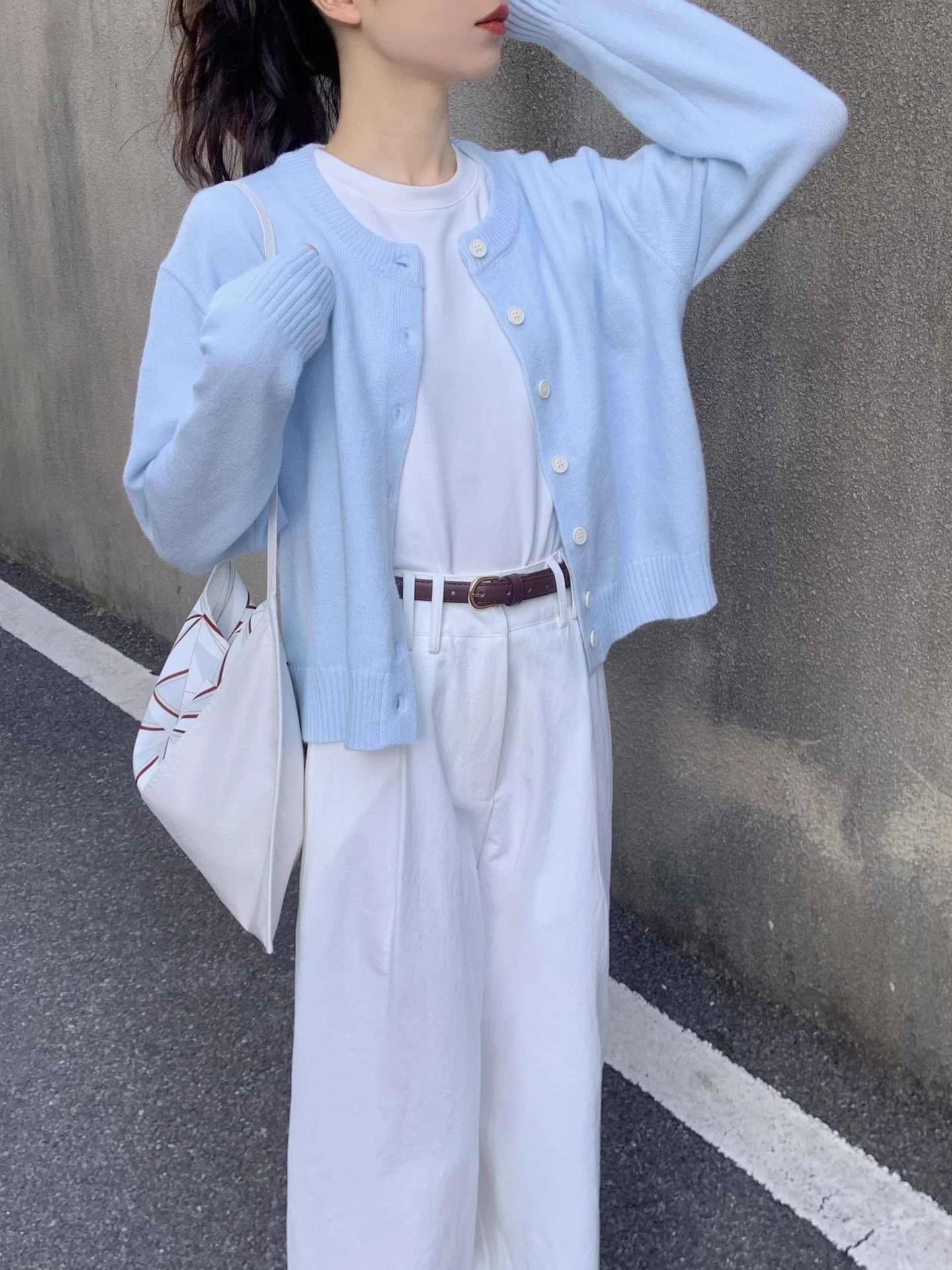 Soft And Cozy Single-breasted Cardigan Knit Top