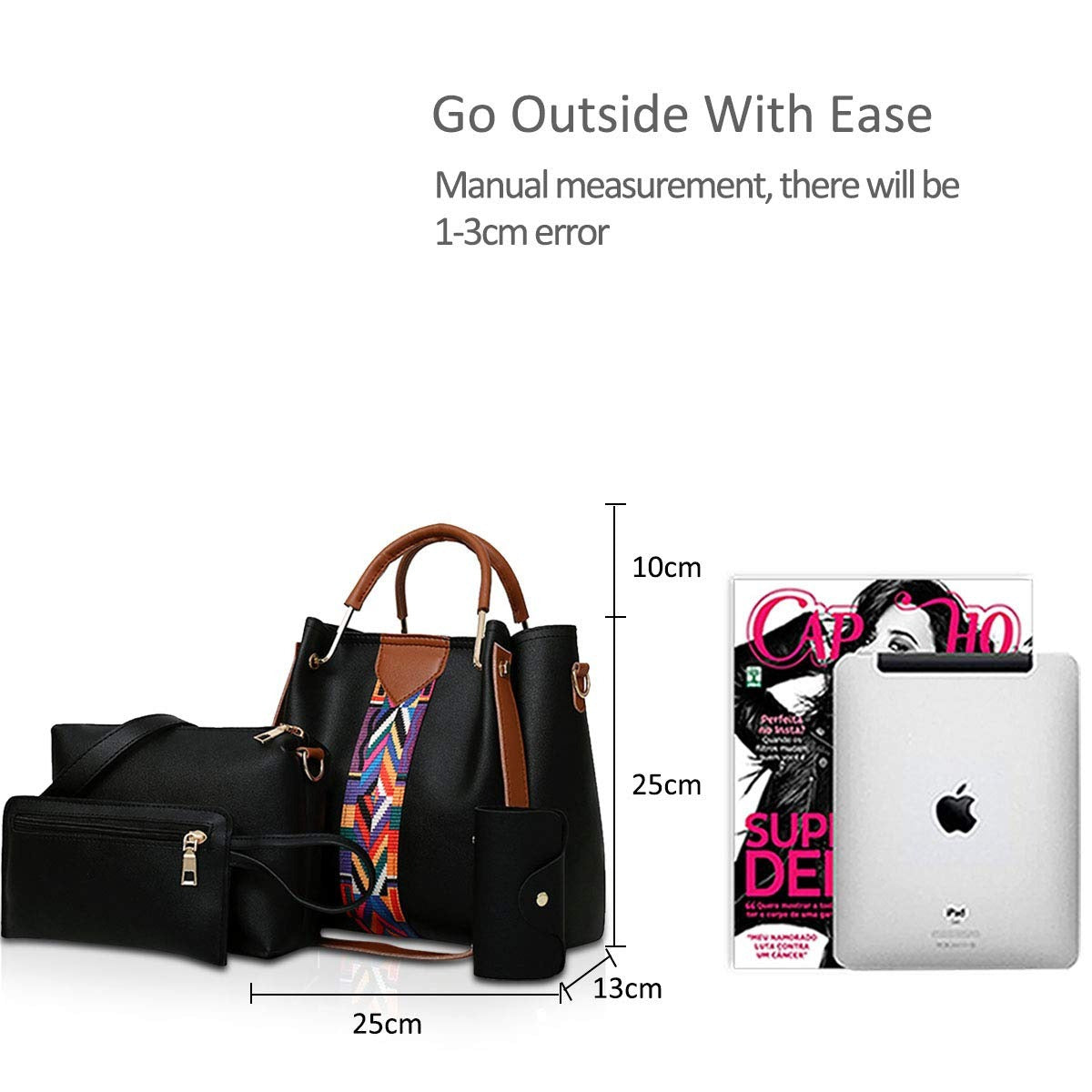 Handbags For Ladies Top-Handles Crossbody Bags Purse Wallet