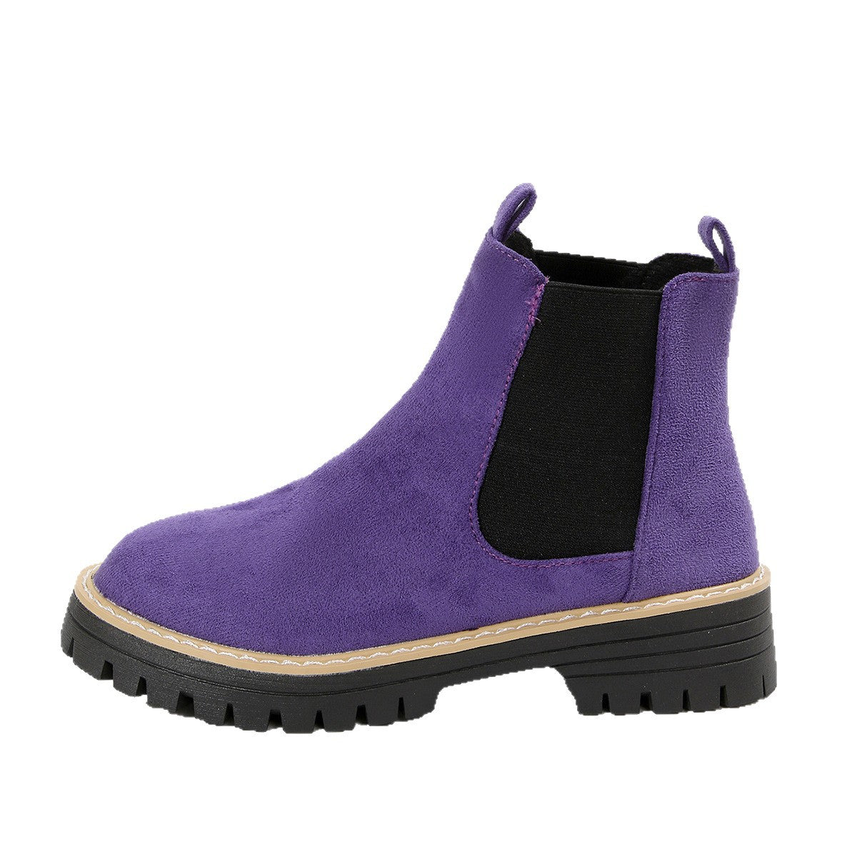 Women's Round-Toe Fashionable Casual All-Match Boots