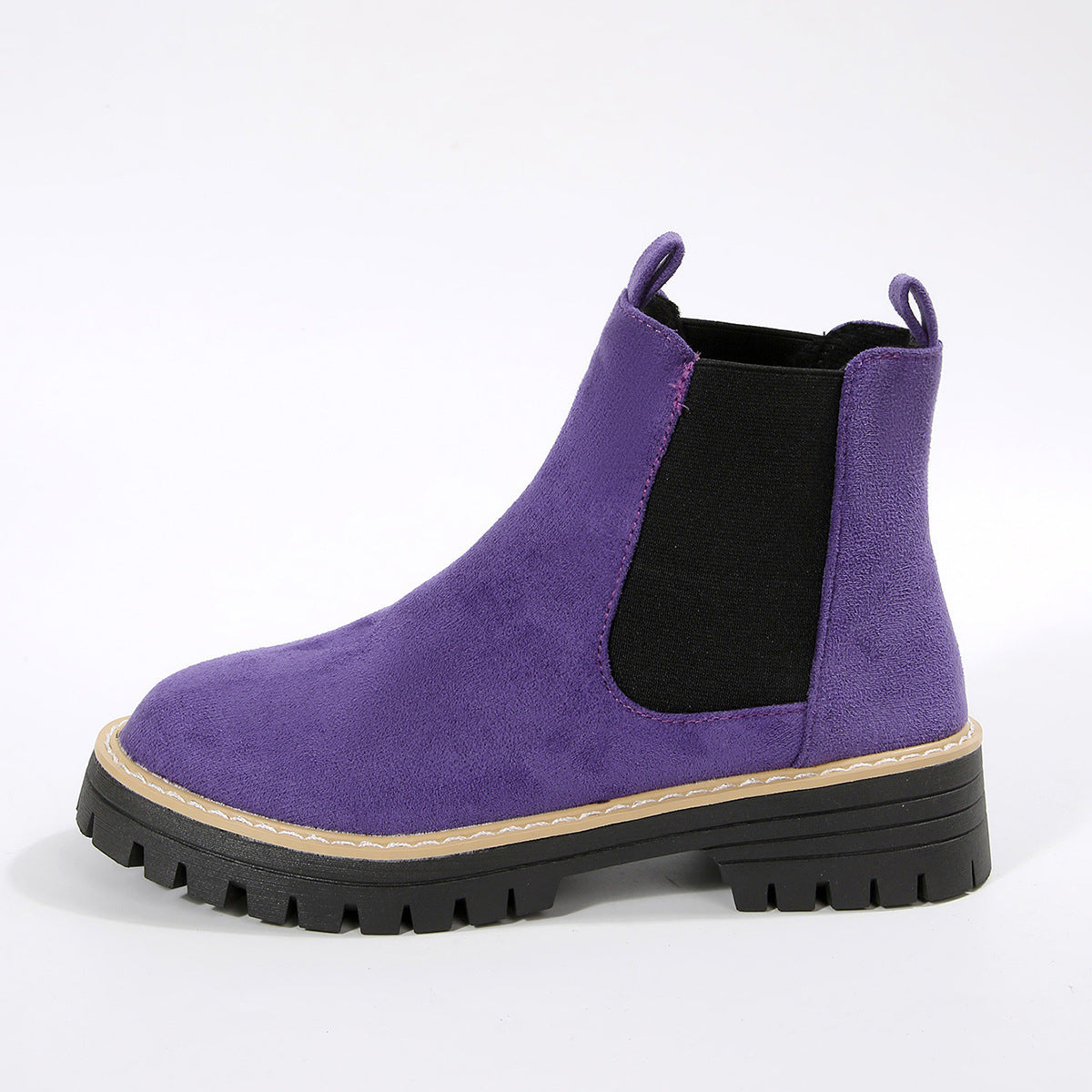 Women's Round-Toe Fashionable Casual All-Match Boots